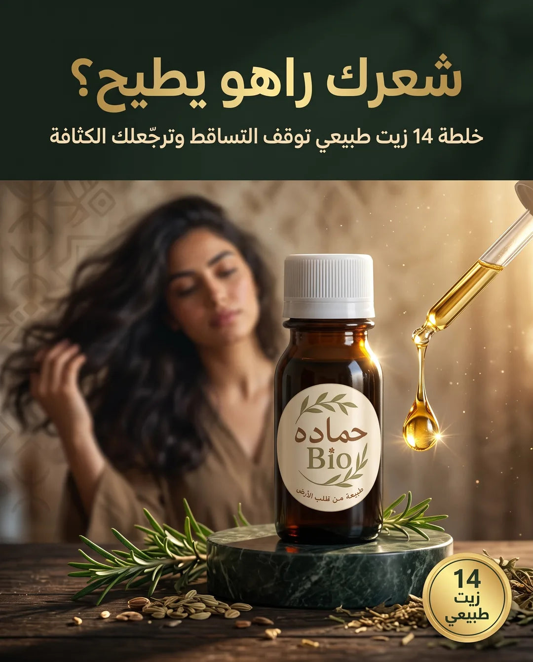 زيت الخلطة العجيبة من حمادة Bio